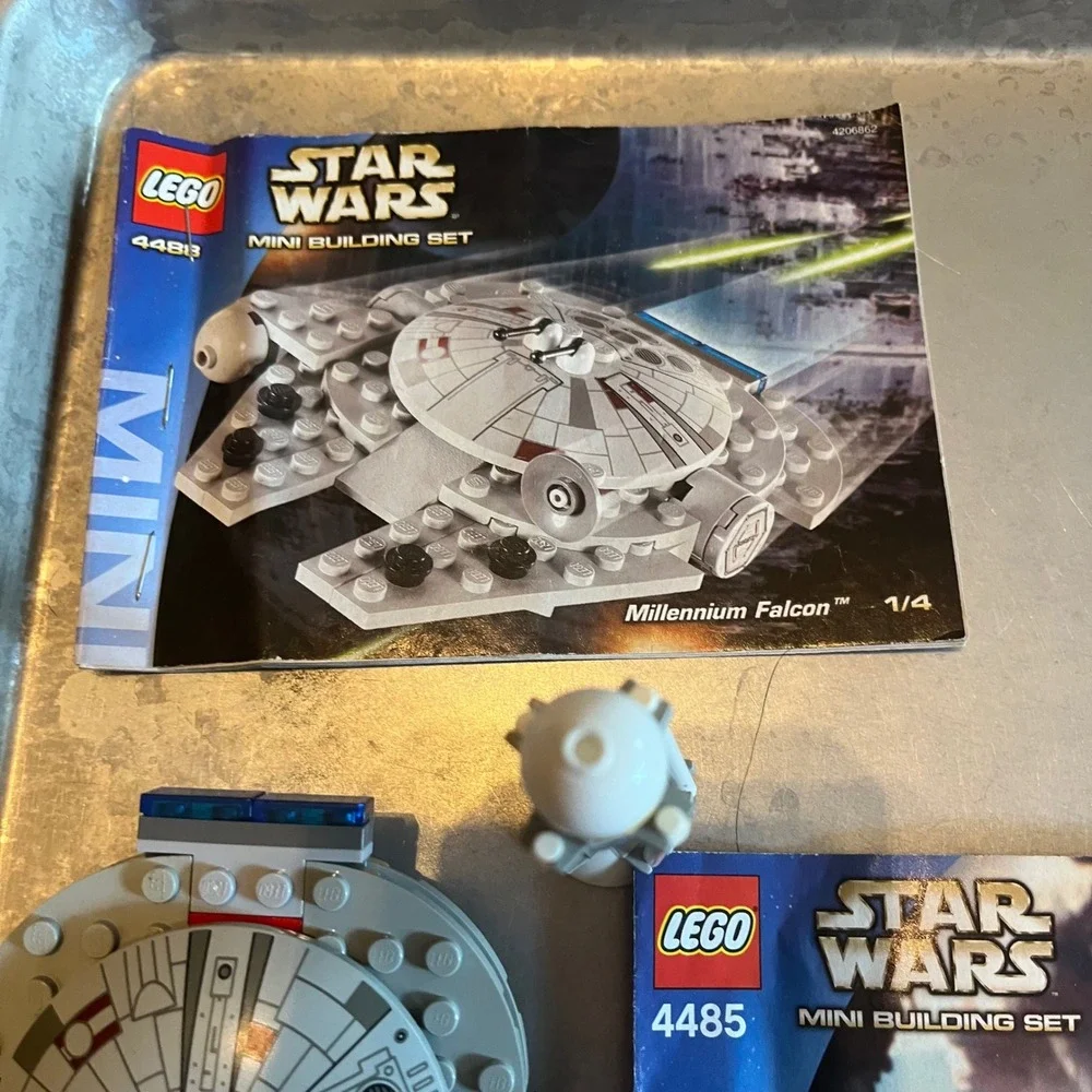 LEGO Mini Star Wars Lot - Millennium Falcon Anakin's & Sebulas's Podracer